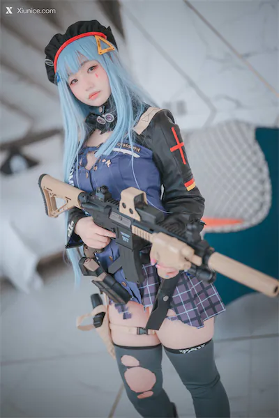 Thumbnail DJAWA Photo Mimmi Girls Frontline HK416 Damaged Ver. Xiunice.com 001