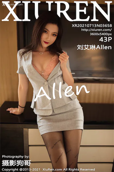 Thumbnail XIUREN No.3658 Allen Xiunice.com 044