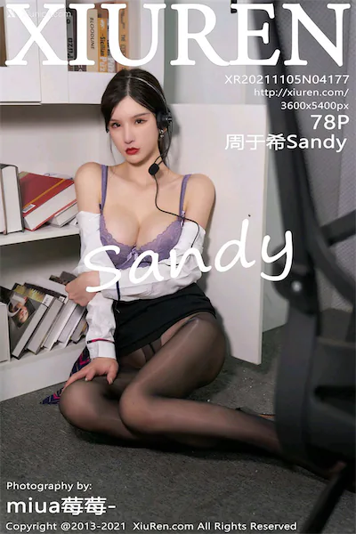 Thumbnail XIUREN No.4177 Zhou Yuxi Sandy Xiunice.com 079